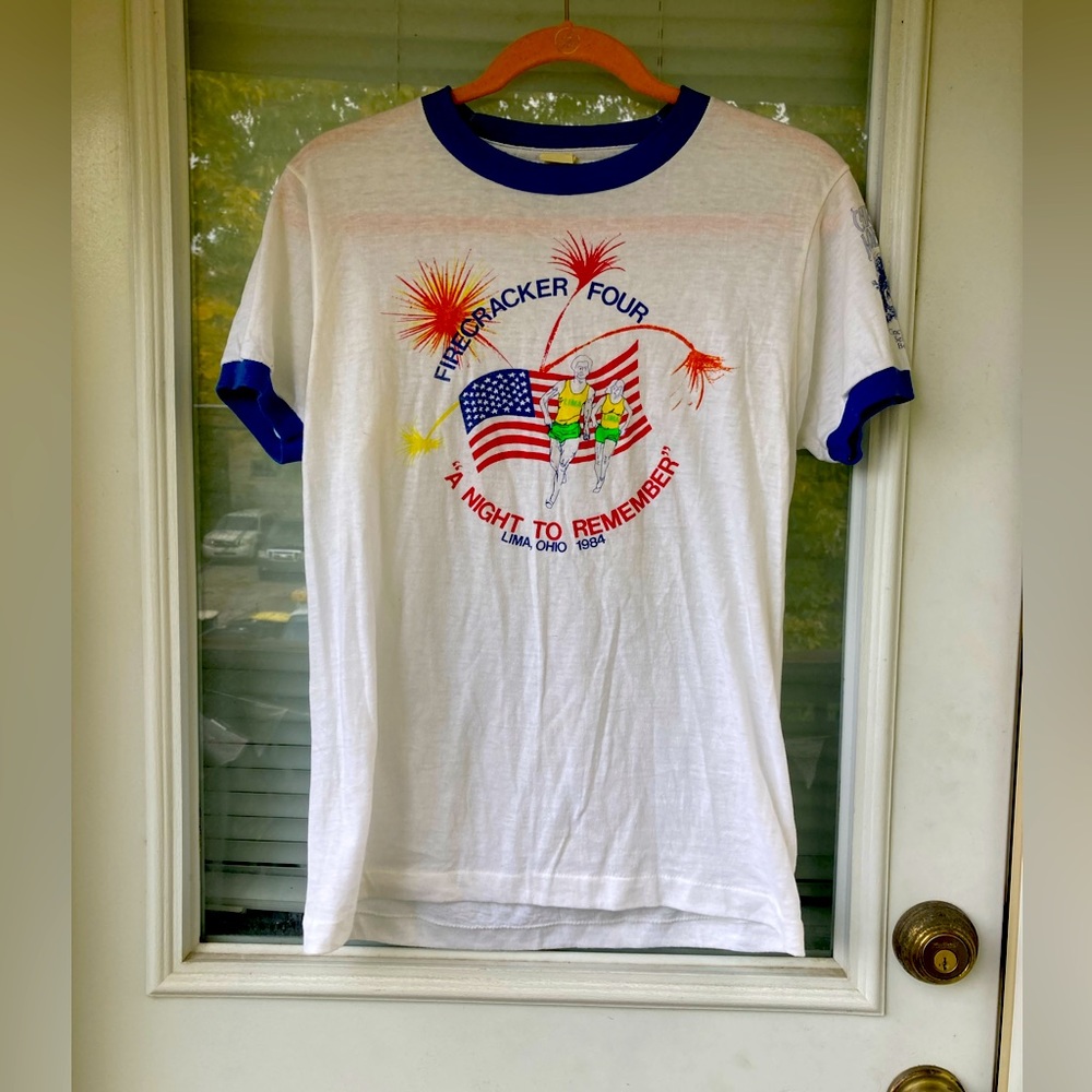 Large 1984 Vintage Screen Stars T-shirt